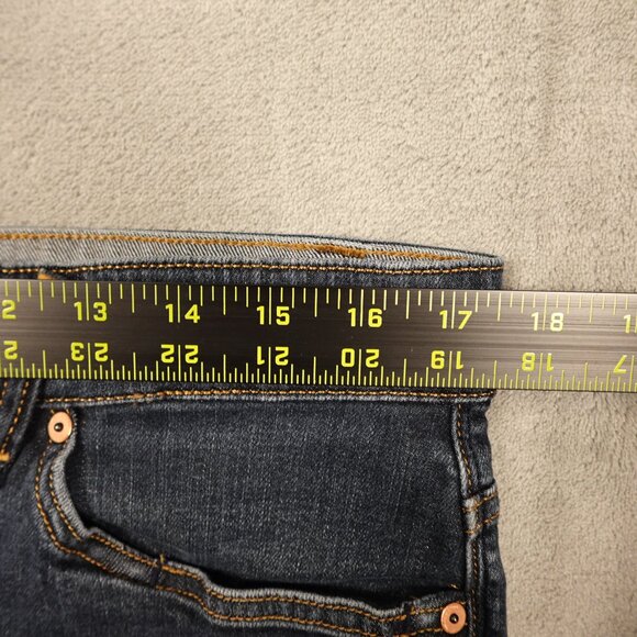 Volcom jeans Solver modern straight men's 34 blue denim - Picture 7 of 14